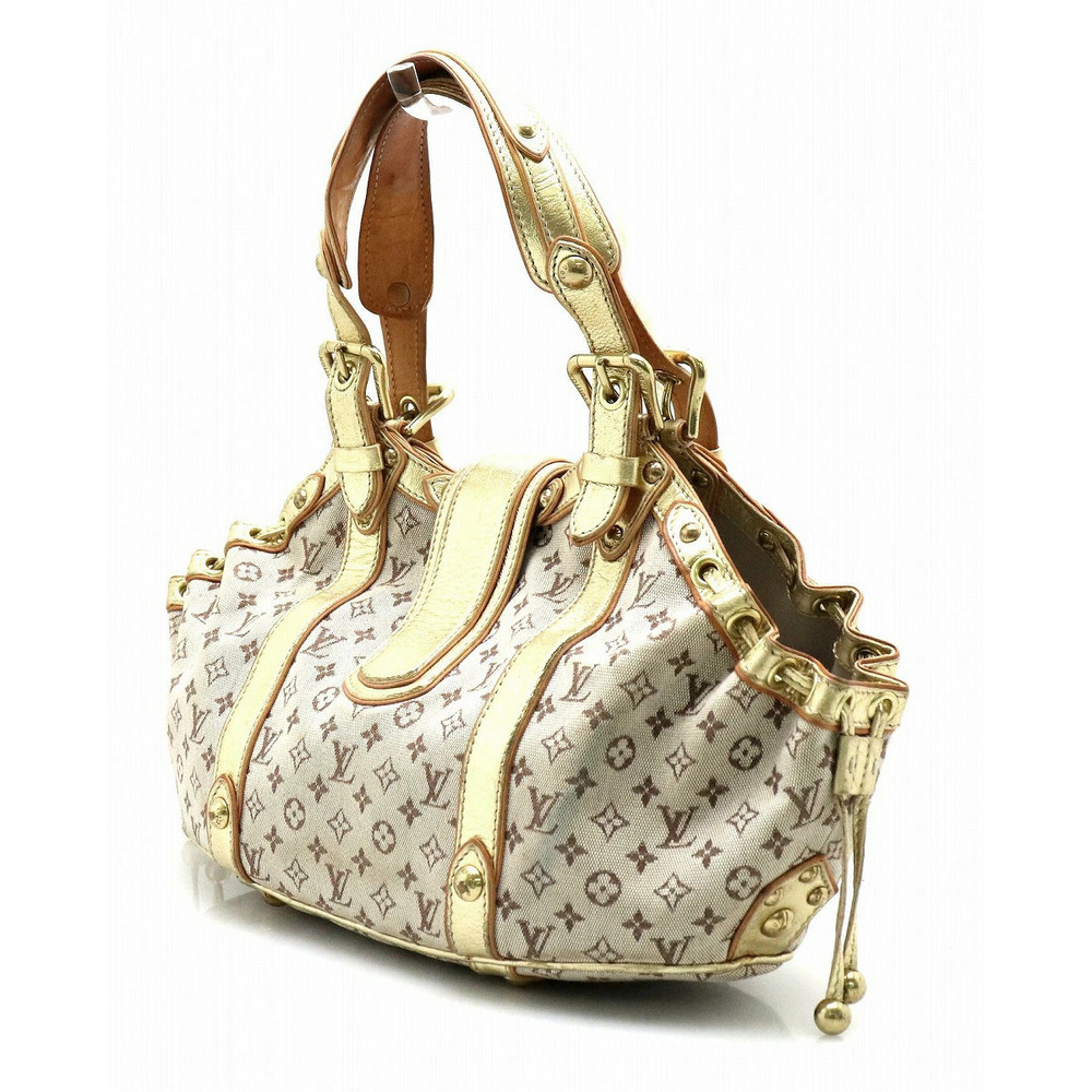 LOUIS VUITTON Monogram Lin Rada Collection Handbag Beige - Picture 2 of 9